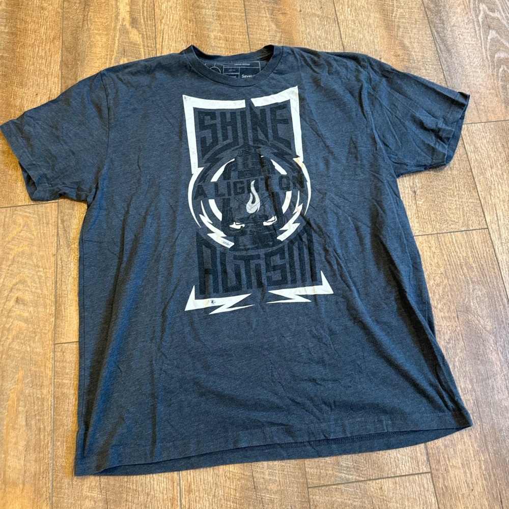 Men’s “Shine a Light on Autism” Shirt Size XL